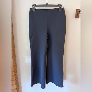 Theory Dark Blue Wide-Leg Dress Pants